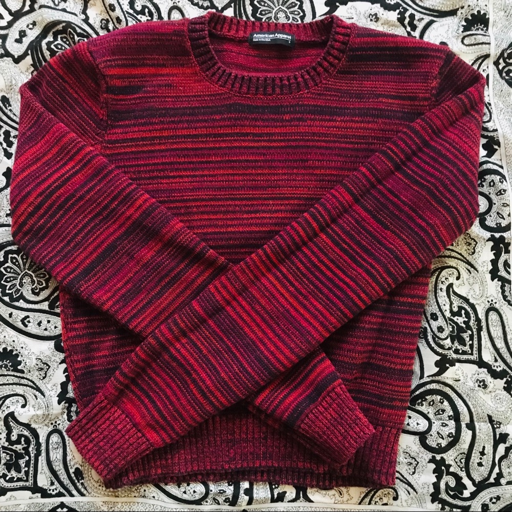American Apparel Classic Crop Sweater